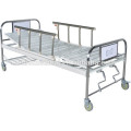 Side Rails duas funções manual cama de hospital com Double Shake